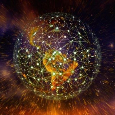 global network concept with people connected around the world