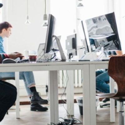 innovative startup business meeting