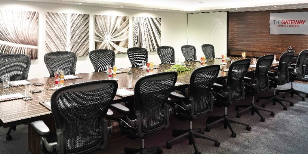 business meeting in modern office
