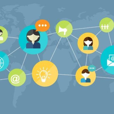 remote work futuristic office digital nomad global